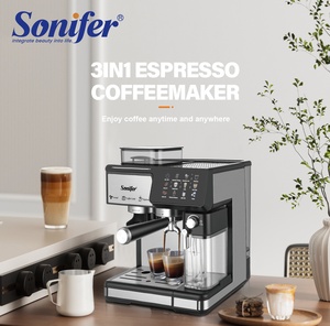 Sonifer SF-3590 bán chạy nhất hoàn toàn tự động Espresso Cappuccino Latte cà phê máy xay thông minh máy điện 3 trong 1 - Product Image 1