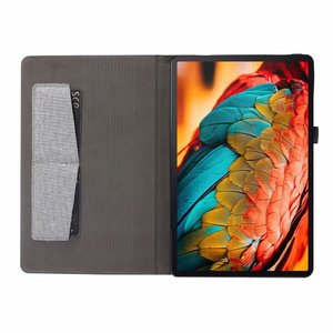 <span class=keywords><strong>Funda</strong></span> con textura horizontal y ranura para tarjetas para tableta <span class=keywords><strong>lenovo</strong></span> <span class=keywords><strong>tab</strong></span> <span class=keywords><strong>P11</strong></span> tb-XJ606F de 11 pulgadas 2020 - Product Image 5