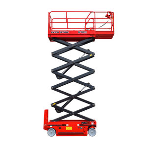 Giá tốt nhất di chuyển manlift nền tảng 10m 500kg Tải công suất thủy lực trên không Scissor Lift - Product Image 5