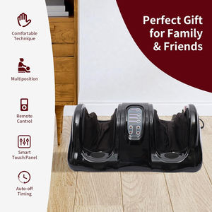 Luxuriöses Stoßwellentherapie-Shiatsu-Rollmassagegerät für die Gesamte Körperentspannung Elektrischer Rollenmassagegerät für Füße mit Fernbedienung - Product Image 1