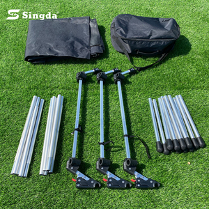 Cama plegable de aluminio y metal plegable, fácil de llevar, cama Camilla negra - Product Image 6