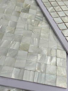 Mosaicos de <span class=keywords><strong>Cristal</strong></span> Iridiscente de 4mm para Paredes Exteriores de Hoteles, Azulejos para Piscinas y Baños, 30x30cm - Product Image 6