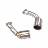 Sistema de Escape de Alto Flujo para Audi RS4 RS5 2.9T B9 2017-2019, Tubo de Escape SS304, Kit de Mejora de Potencia para Carreras, Tuning de Primera Calidad