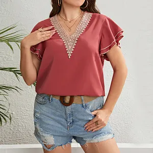 Neueste Mode Sommer Shirt, für Frauen Kollektion Perlen Bluse Neue High Long Sleeve African Perlen Bluse/