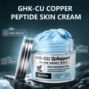 Crema Facial OEM ODM Coreana para el Cuidado de la Piel con GHK-Cu, Péptido de Cobre Azul, Antienvejecimiento, Reparación de la Barrera Cutánea, Reafirmante, Lifting, Bálsamo de Miel y Sebo - Product Image 3