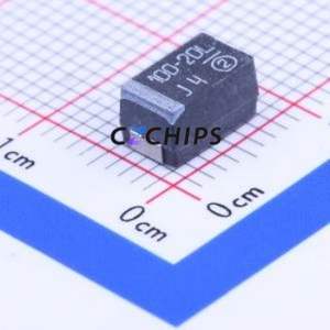 Condensador de Tántalo 593D107X9020E2TE3 CASE-D-7343 (Capacitancia: 100uF) (Precisión: 10%) (Voltaje Nominal: 20V) - Product Image 1