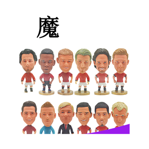2026 European up Soccerwe Pocket Hall Football Star Doll Red Devils MU Team's Pogba Cartoon Character Product - Product Image 1