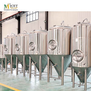 Tanque de fermentación de acero inoxidable de 2000L | Control de temperatura de alta eficiencia | <span class=keywords><strong>Material</strong></span> de grado alimenticio - Product Image 3