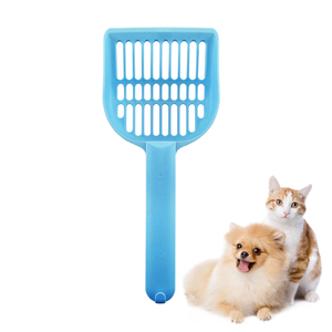 La mejor cuchara para arena para gatos administrada por fábrica con mango de gancho, cuchara para mascotas Kitty de plástico moldeado por inyección - Product Image 6