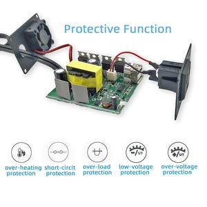 Fabricant en gros <span class=keywords><strong>150W</strong></span> <span class=keywords><strong>convertisseur</strong></span> de puissance à onde sinusoïdale pure double port USB <span class=keywords><strong>12V</strong></span> à 110V/<span class=keywords><strong>220V</strong></span> Nfc automatique pour une utilisation automobile - Product Image 3