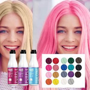 OCCA Coloration capillaire instantanée rapide à l'argan, naturelle, biologique, sans ammoniaque ni PPD, blond foncé, brun foncé, gris, shampooing colorant - Product Image 1