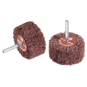 Fervi Abrasive Cloth <b>Wheel</b> With Stem 50mm Max 9000 Rpm For <b>Grinding</b> And Polishing - Product Image 1