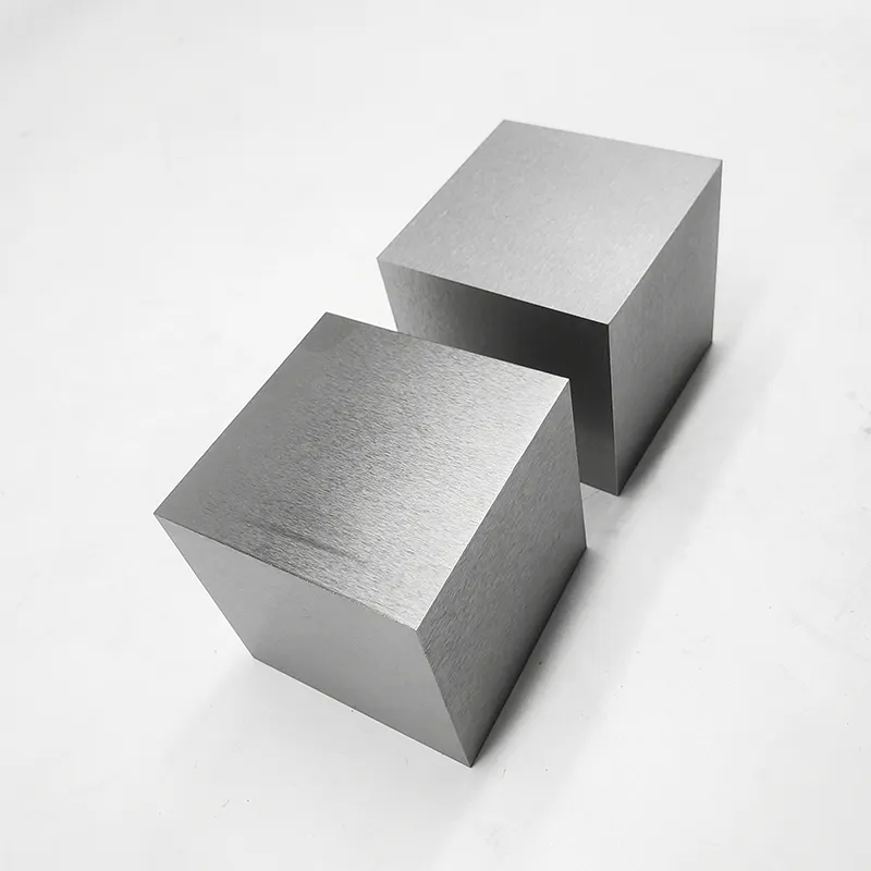 Cube de tungstène personnalisé de haute qualité 1kg 2kg 3kg en vente pour bloc de tungstène