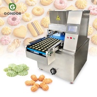 Machine à biscuits de petite taille, déposeuse à fil, découpeuse de biscuits au beurre, mouleuse, machine de fabrication, ligne de production, prix