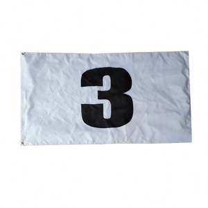 Cetak iklan luar ruangan bendera disesuaikan dengan grommet bendera kuning hijau merah - Product Image 5