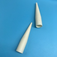 Composants de précision de forme personnalisée, tube en céramique d'alumine à 99%