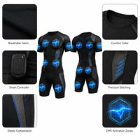 Shorts d'entraînement sans fil EMS, contrôlés par application intelligente, électrodes sèches, respirants, stimulation musculaire électrique, vêtements de fitness