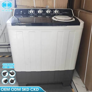Lavatrice Semi-Automatica a Doppia Vasca OEM/ODM da 13kg con Centrifuga, Grande Capacità per Uso Domestico e Commerciale - Product Image 2
