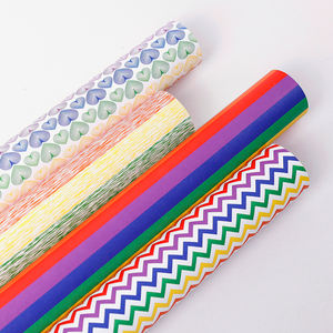 Wholesale High Quality Birthday Tissue Rolls Rainbow <b>Pattern</b> Birthday Packaging Wrapping <b>Paper</b> Roll Uperior Craftsmanship - Product Image 1
