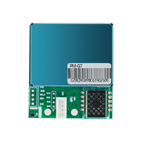 Module de détection de la qualité de l'air CRK 6-en-1 avec capteurs de gaz CO2, PM2.5, PM10, de température et d'humidité, montage sur câble S6X