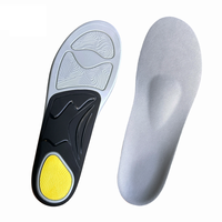 Semelle orthopédique de soutien de la voûte plantaire pour le sport, légère, écologique, amortissante, antidérapante, en tissu confortable pour les douleurs aux pieds