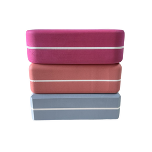 Nhiều Màu Thân Thiện Với Môi Không Thấm Nước Không Trượt Yoga Khối Bọt Gạch Biểu Tượng Tùy Chỉnh Mật Độ Cao EVA Cho Tập Thể Dục Pilates Yoga - Product Image 2