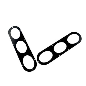 Poyracing – panneau diffuseur de pare-chocs arrière en aluminium noir, pour mise à niveau de la voiture - Product Image 3