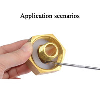 Kit de 4 mini crochets et extracteurs pour joints, outil de démontage de joints toriques et de vis de joint d'huile