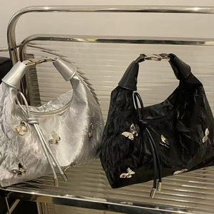 Sac à main convertible 3D Butterfly Dumpling Bag avec poignée supérieure et bandoulière - Product Image 2