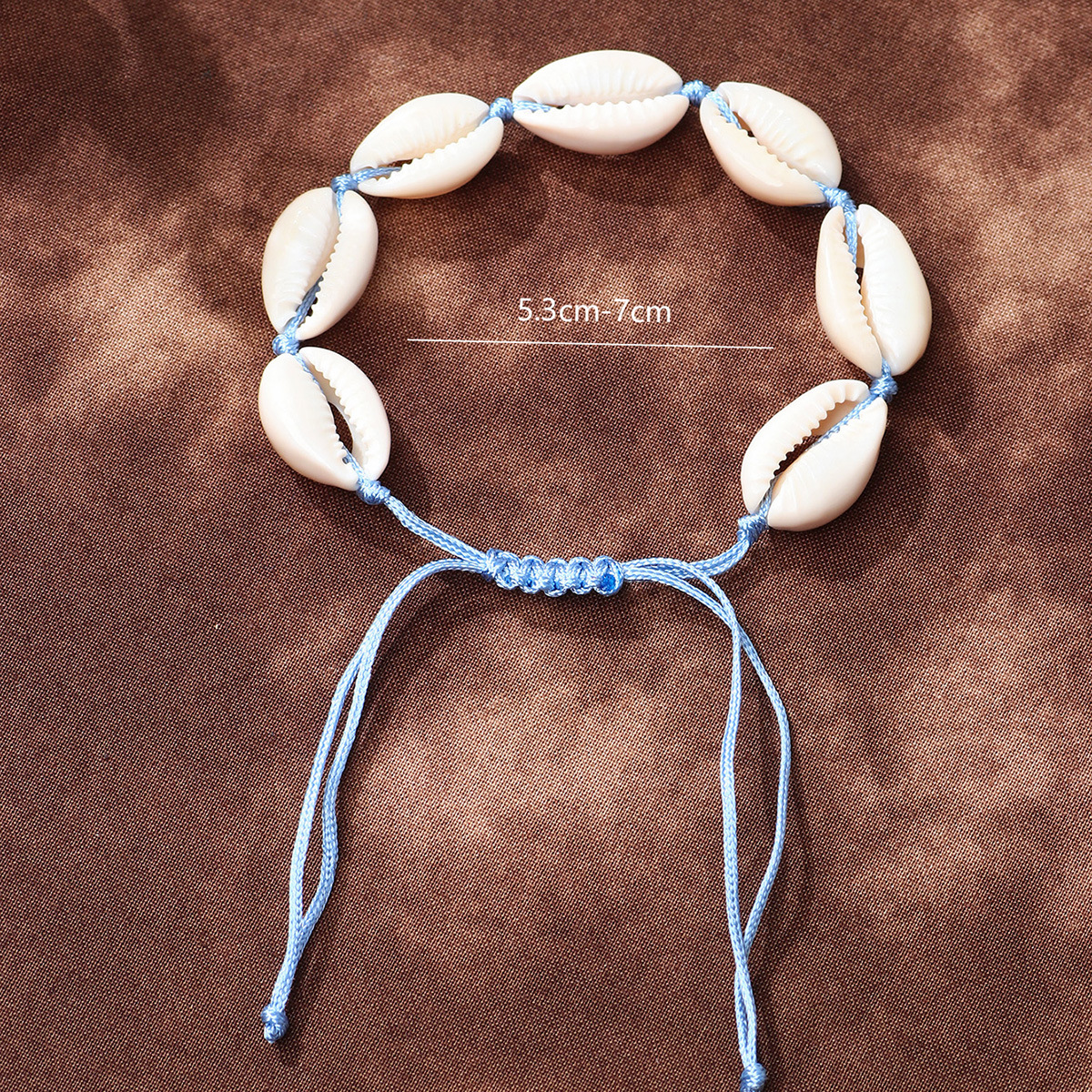 Blue rope bracelet