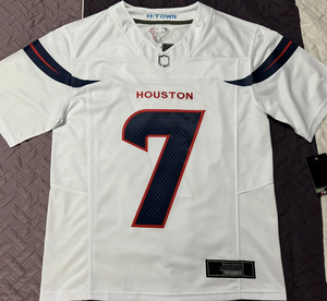 Nueva Camiseta de Fútbol Americano de Houston 2026 # Camiseta de Fútbol Americano Cosida de los 7 Jugadores CJ Stroud, Derek Stingley Jr, Will Anderson Jr, Nico Collins - Product Image 2