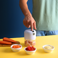 J623 – accessoires de cuisine, broyeur multifonction, hachoir, chargeur Usb, mélangeur électrique de légumes, viande, gingembre, ail