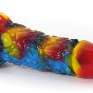 ของเล่นผู้ใหญ่ FAAK รุ่น Monster Dildo ทำจากซิลิโคน ใช้สำหรับช่วยตัวเอง ของเล่นทางเพศ อุปกรณ์เสริมทางเพศ จุกเสียบก้นสำหรับผู้ใหญ่ - Product Image 6