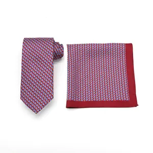 Ipek yaka mendili ve kravat Mens bağları ve cep SquareCustom Logo kravat eşarp