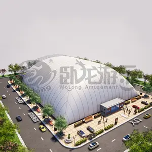 Tienda inflable de cúpula de aire al aire libre, cúpula inflable de fútbol