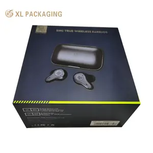 定制无线耳机盒UV表面智能手表时尚耳机纸盒带标志