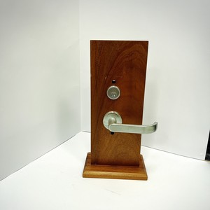 Cerradura Magnética Silenciosa para Puerta con Manija Dividida Moderna para Puertas de Edificios de Oficinas de Alta Gama - Product Image 2