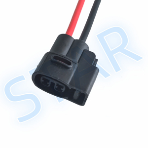 Automotive <span class=keywords><strong>2</strong></span> Pin EV6 EV14 connettore iniettore di carburante 90980-10609 cavo cavo Pigtail adatto per motore LS2, LS3 - Product Image 3