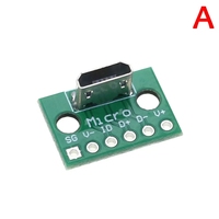 Prise micro femelle horizontale verticale carte PCB carte de soudage USB prise mâle MICRO Android prise de charge prise de téléphone