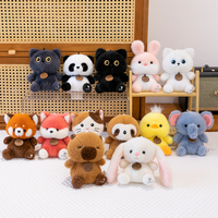Boneka Hewan Koleksi Bulu Imitasi Ultra Lembut dengan Label Medali, Isi Ulang Mesin Cakar Arcade, Grosir Partai Besar