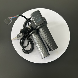 Manija de Control de velocidad para patinete eléctrico plegable, pantalla de alimentación, cable de 5 núcleos, accesorio de acelerador impermeable para conveniente - Product Image 3