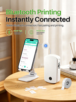 Imprimante d'étiquettes thermiques portable sans fil BT mini de poche Print Future S12 pour aliments, peptides, flacons de parfum