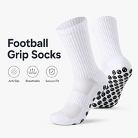 Chaussettes de football mi-mollet pour hommes, respirantes, antidérapantes, absorbant les chocs, épaisses, en tissu éponge, pour l'entraînement au soccer, vente en gros