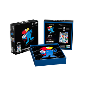 Trò chơi câu đố bằng gỗ được cấp phép chính thức của FIFA-Bộ sưu tập quốc gia chủ nhà cao cấp chất lượng cao giáo dục đồ chơi hoạt hình thú vị - Product Image 2