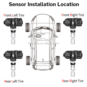 Hệ Thống Giám Sát Áp Suất Lốp <span class=keywords><strong>TPMS</strong></span> Với 4 Cảm Biến Nội Bộ <span class=keywords><strong>TPMS</strong></span> Cho Điều Hướng Android - Product Image 6