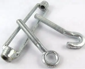 Boucles tournantes de TYPE américain, fermoirs forgés à la goutte de TYPE COMMERCIAL avec crochet et œillet DIN1480 fabriqués en chine - Product Image 1