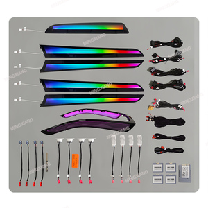 Luz Ambiental para <span class=keywords><strong>Audi</strong></span> A4 B8 <span class=keywords><strong>A5</strong></span> 2009-2016, Sistema de Iluminación para Automóvil, 64 Colores, Luz Ambiental Interior - Product Image 2