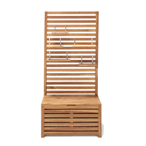 Banc de <span class=keywords><strong>jardin</strong></span> surélevé en bois professionnel, très vendu, avec étagère, support, boîte, <span class=keywords><strong>coffre</strong></span> en bois pour balcon avec étagères - Product Image 2