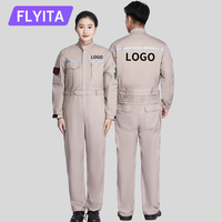 Uniforme de travail anti-acide à haute visibilité Construction minière industrielle Charbon Huile GasWorkwear Hi Vis Anti Acid Alkali Coverall
