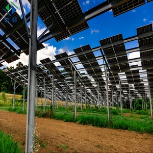 Système de montage mural au sol pour panneaux solaires <span class=keywords><strong>en</strong></span> alliage d'aluminium au prix d'usine, structure de support pour installation au sol - Product Image 5